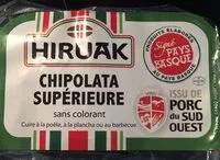 Mängden socker i Chipolata superieure