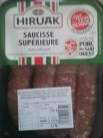 Mängden socker i Saucisse supérieure