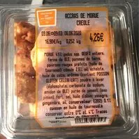 Mängden socker i Accras de morue creole