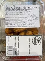 Mängden socker i Les acras de morue