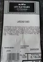 Mängden socker i Lardons fumés