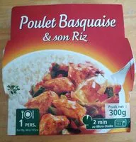 Mängden socker i Poulet basquaise et son riz