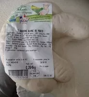 Mängden socker i 2 boudins blancs au porto