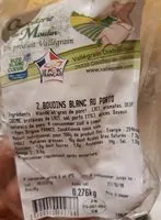 Mängden socker i Boudin blanc au porto