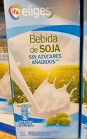 Mängden socker i Bebida UHT de Soja sin azúcares añadidos