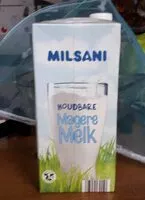 Mängden socker i Magere melk