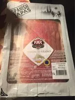 Mängden socker i Jamón Serrano
