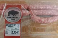Mängden socker i Longaniza fresca