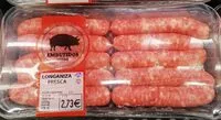 Mängden socker i Longaniza fresca de cerdo