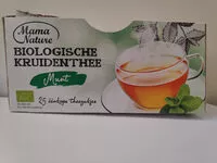 Mängden socker i Biologische Kruidenthee Munt