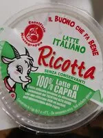 Mängden socker i Ricotta di capra