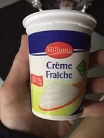 Mängden socker i Crème Fraîche crue