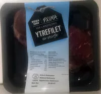 Mängden socker i Ytrefilet