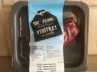 Mängden socker i Ytrefilet av storfe