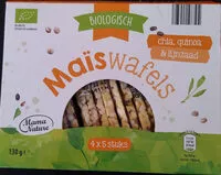 Mängden socker i Maïswafels