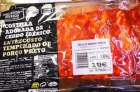 Mängden socker i Costilla adobada de cerdo ibérico
