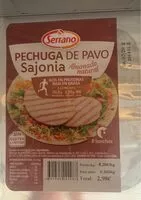Mängden socker i Pechuga de pavo sajonia