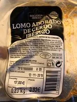 Mängden socker i Lomo adobado de cerdo iberico