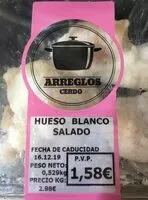 Mängden socker i Hueso blanco salado