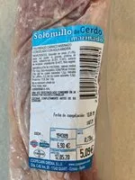Mängden socker i Solomillo de cerdo marinado congelado