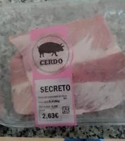 Mängden socker i Secreto de cerdo