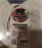 Mängden socker i Trozo para cocido