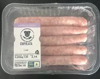 Mängden socker i Chipolata