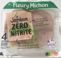 Mängden socker i Le jambon zero nitrite
