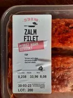 Mängden socker i Warmgerookte zalmfilet