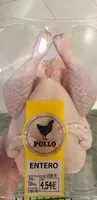 Mängden socker i Pollo entero