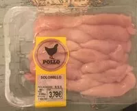 Mängden socker i Solomillo pollo Mercadona