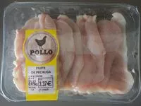 Mängden socker i Filete de pechuga