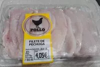 Mängden socker i Filete de pechuga de pollo