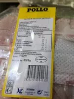 Mängden socker i Filete de pechuga