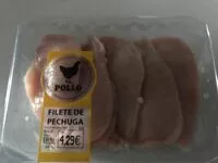 Mängden socker i Filete de pechuga