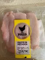Mängden socker i Pechuga de pollo