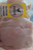 Mängden socker i Filete de pechuga de pollo