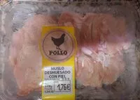 Mängden socker i Muslo deshuesado con piel