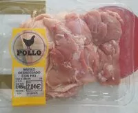 Mängden socker i Muslo deshuesado con piel