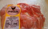 Muslo de pollo deshuesado con piel