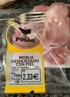 Mängden socker i Muslos de pollo