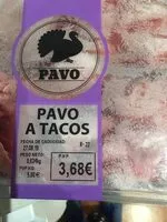 Mängden socker i Pavo a tacos