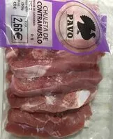 Mängden socker i Chuleta de contramuslo de Pavo