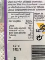 Mängden socker i Chuleta contramuslo pavo