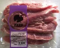 Mängden socker i Chuleta de contramuslo