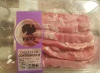 Mängden socker i Chuleta de contramuslo