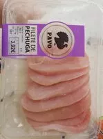 Mängden socker i Filete de pechuga de pavo