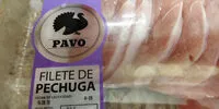 Mängden socker i Filete de pechuga de pavo
