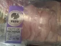 Mängden socker i Filete de pechuga de pavo