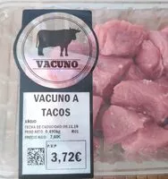 Mängden socker i Vacuno a tacos